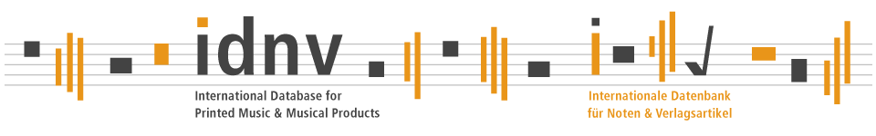 IDNV - Internationale Datenbank fr Noten & Verlagsartikel